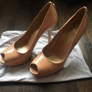 Stuart Weitzman Peep Toe Pumps